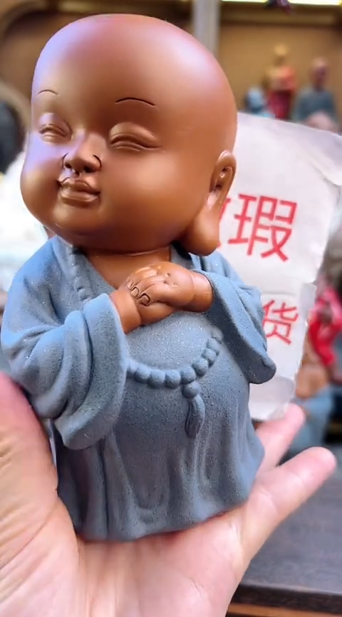 紫砂茶宠器闵茶宠摆件