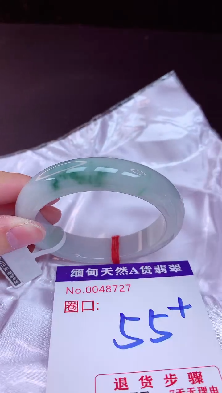 未镶嵌手镯翡翠55