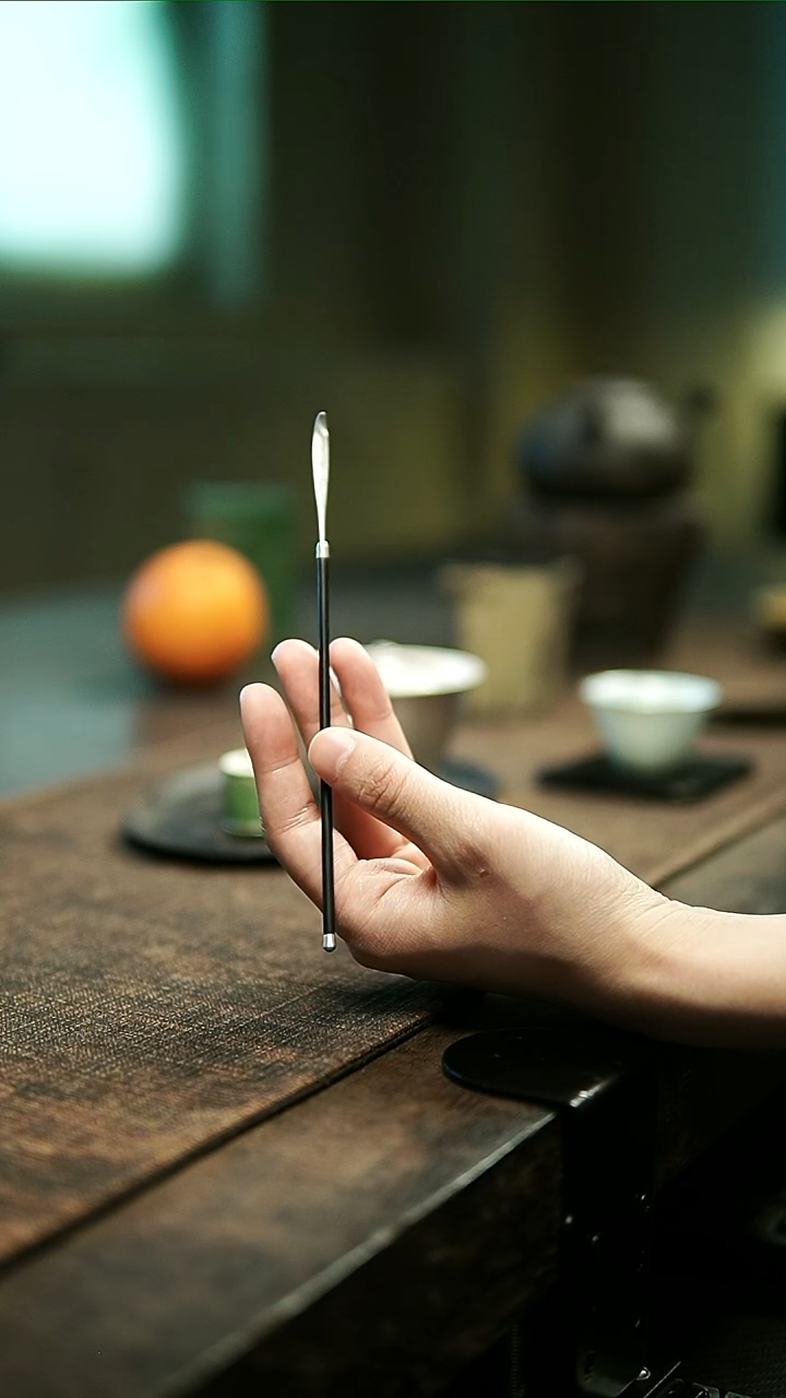 清物堂银紫光檀茶拨1111111111