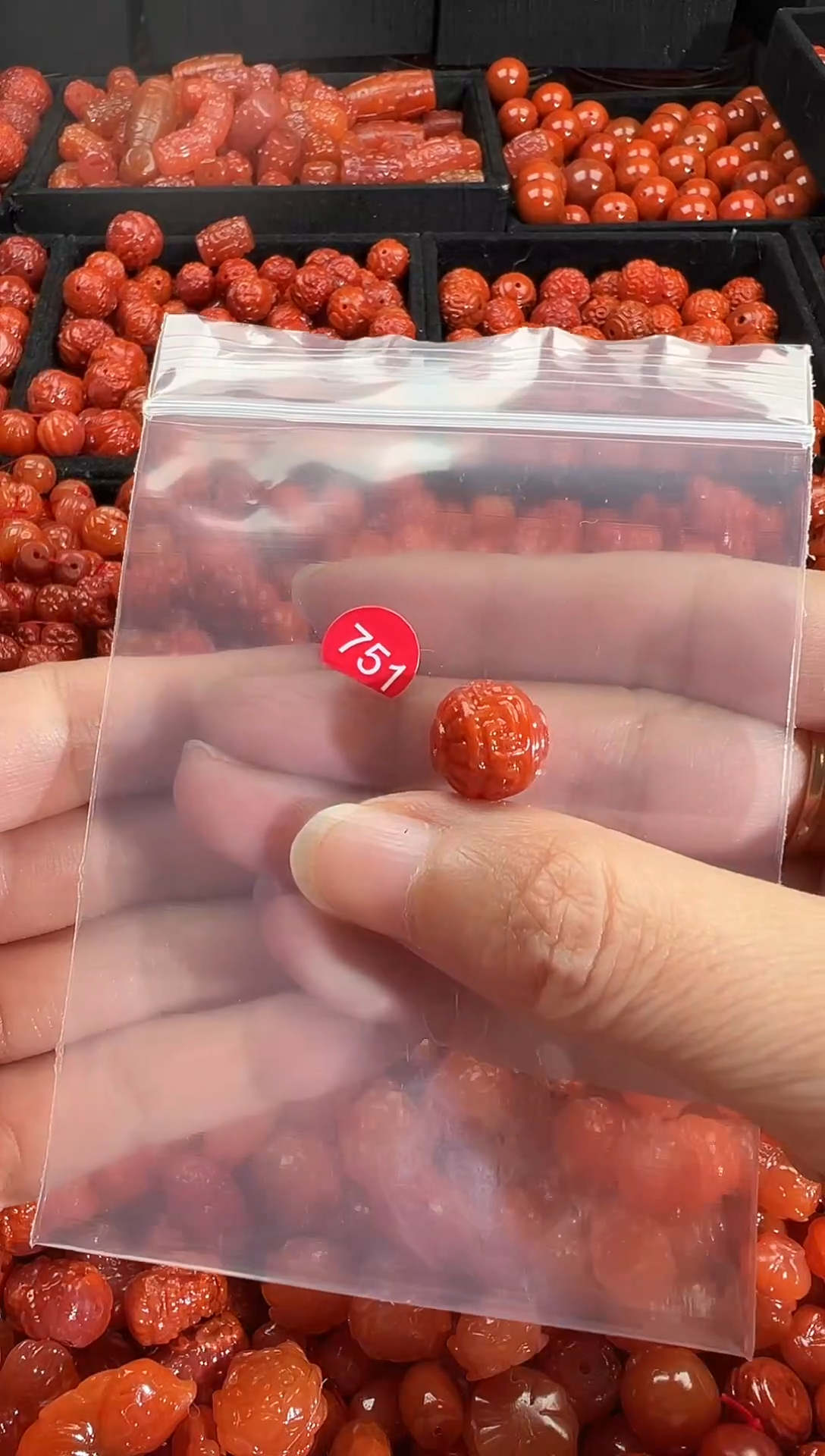 颈饰未镶嵌南红玛瑙11