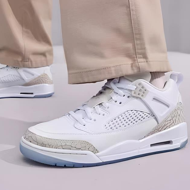 耐克男鞋新款Spizike爆裂纹简约百搭AJ4潮流复古篮球鞋 FQ1759103