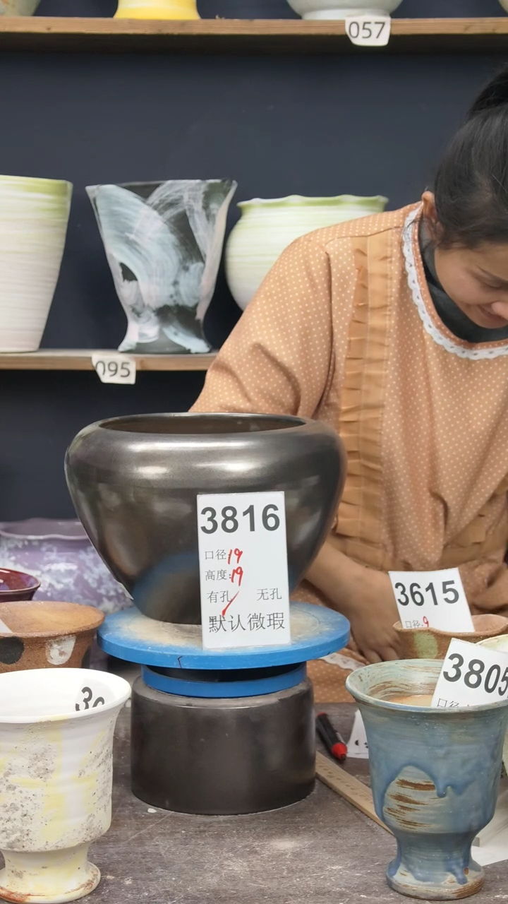 小*景德镇花盆默认微瑕3816