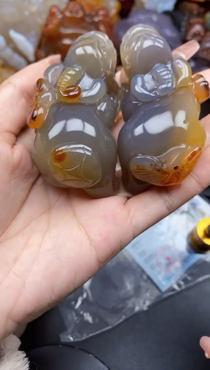 【闪购商品】玛瑙/玉髓颈饰未镶嵌ll