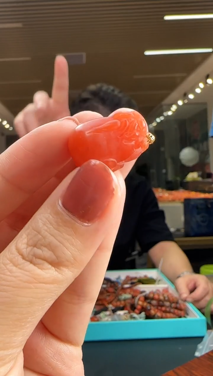 颈饰未镶嵌南红玛瑙JJD1208076多样性发一