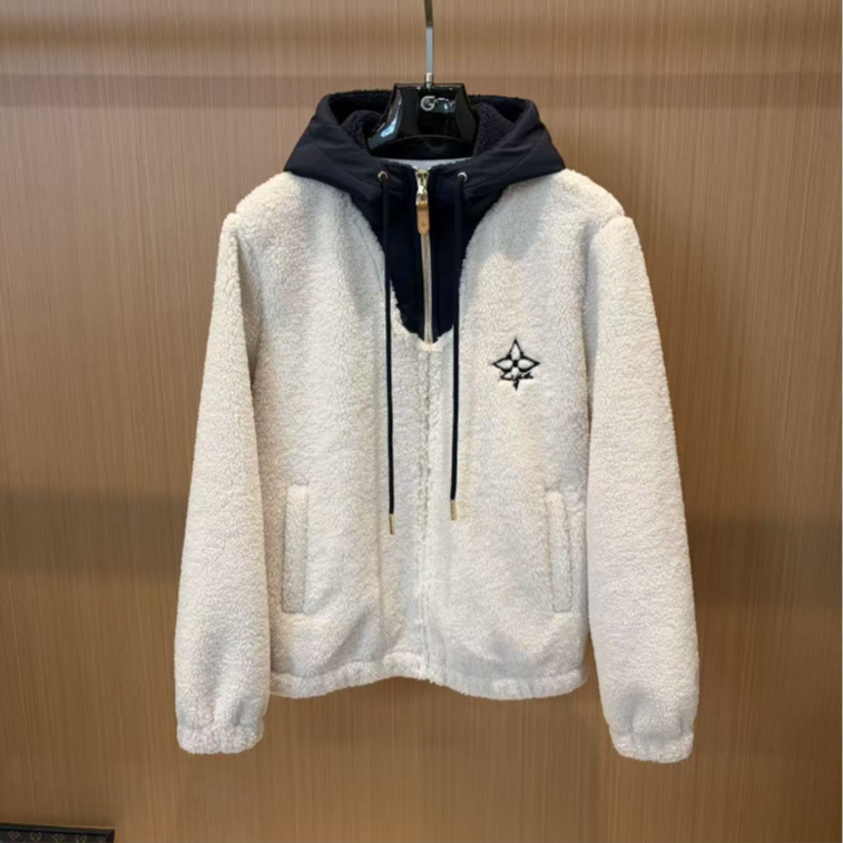 FOREPAS.2025秋冬富人穿搭明星保暖立领男女同款外套186 双F8