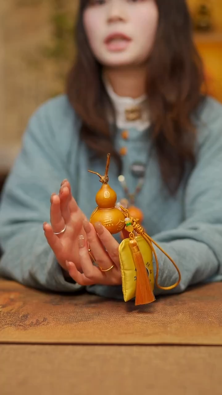 【闪购商品】802宴禾堂天然漆艺小葫芦--58