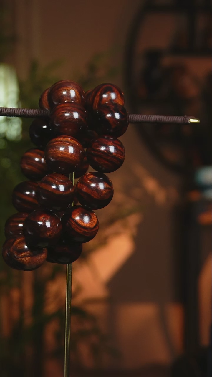 【闪购商品】黄花梨/降香黄檀手串/手链海南黄花梨2.0cm手串