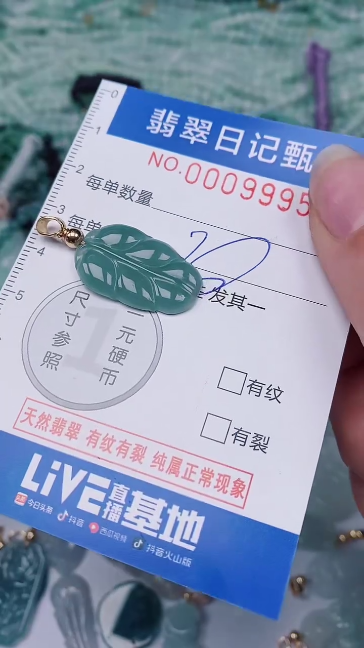 【闪购商品】翡翠颈饰未镶嵌00009995