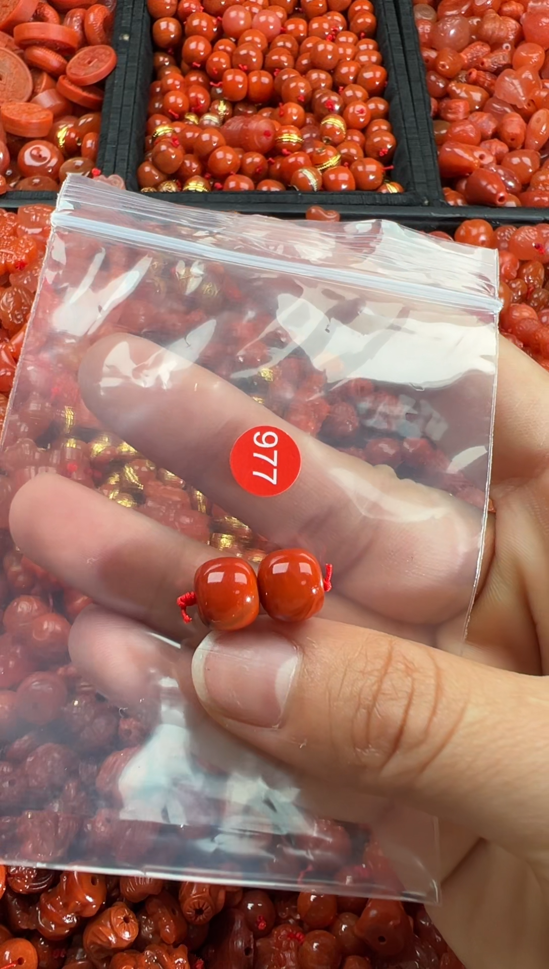 【闪购商品】南红玛瑙颈饰未镶嵌1