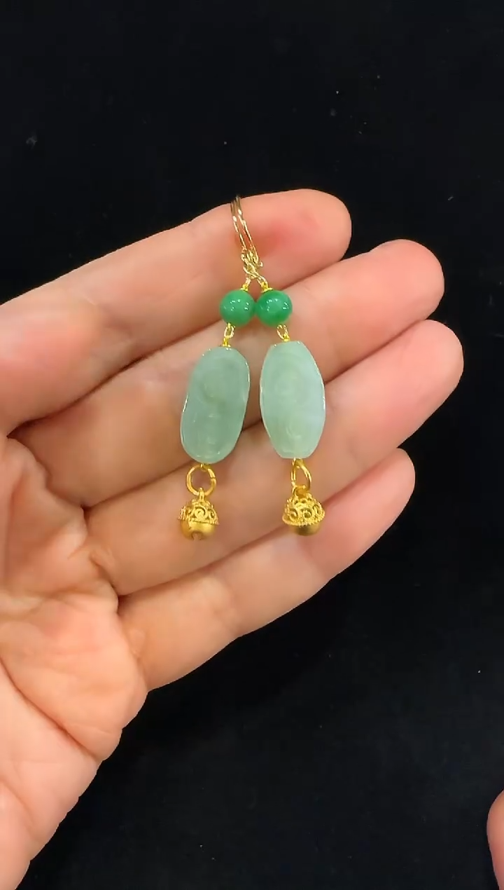 颈饰未镶嵌翡翠国风