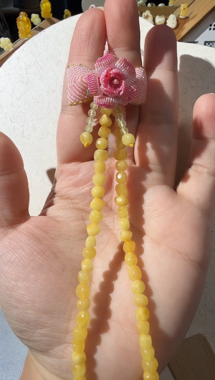 【闪购商品】蜜蜡手链未镶嵌蜜蜡手机挂