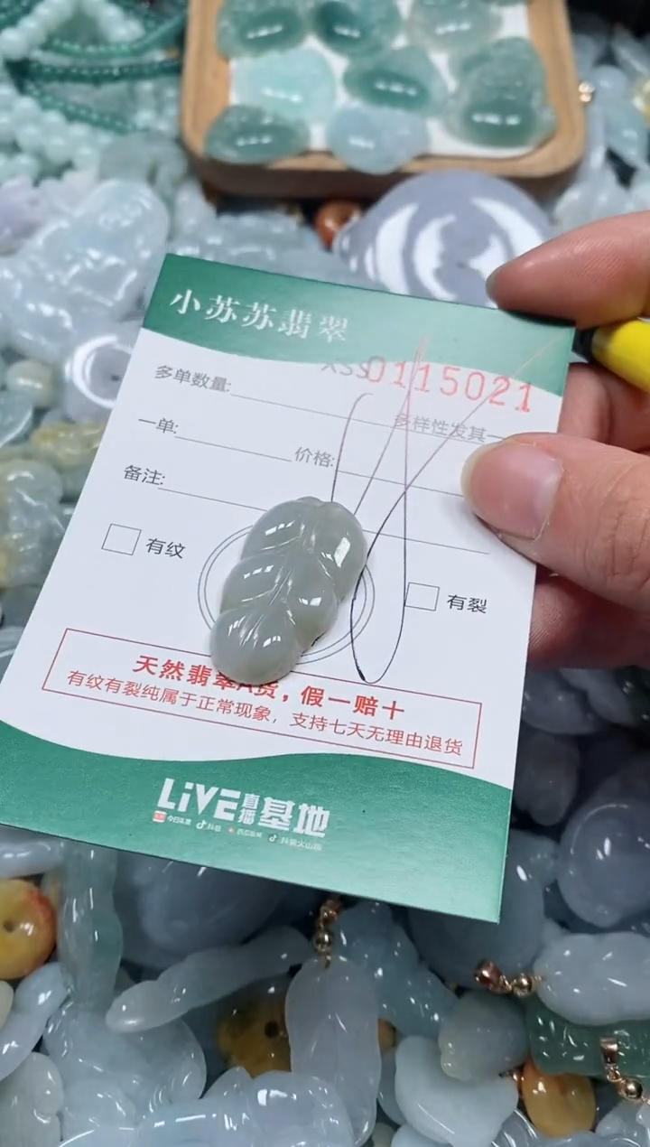 【闪购商品】翡翠颈饰未镶嵌闪购商品0115021