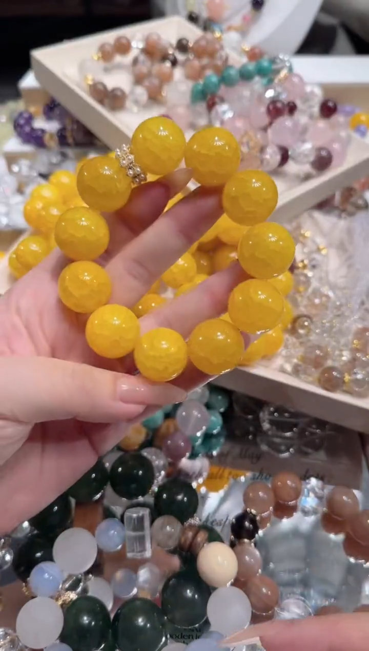 未镶嵌手串水晶多样性发一