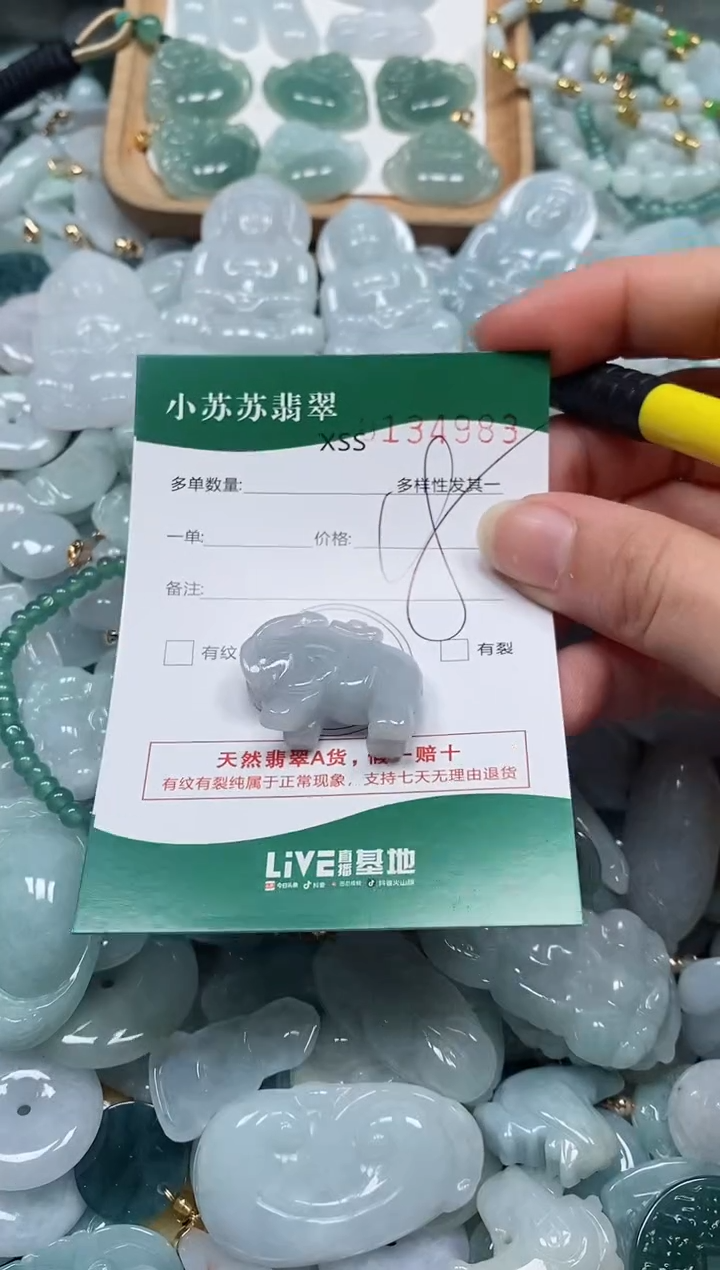 【闪购商品】翡翠颈饰未镶嵌闪购商品0134983