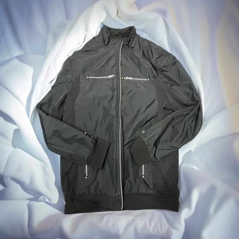 休闲立领男男装男士干爽立领夹克长袖商务休闲百搭