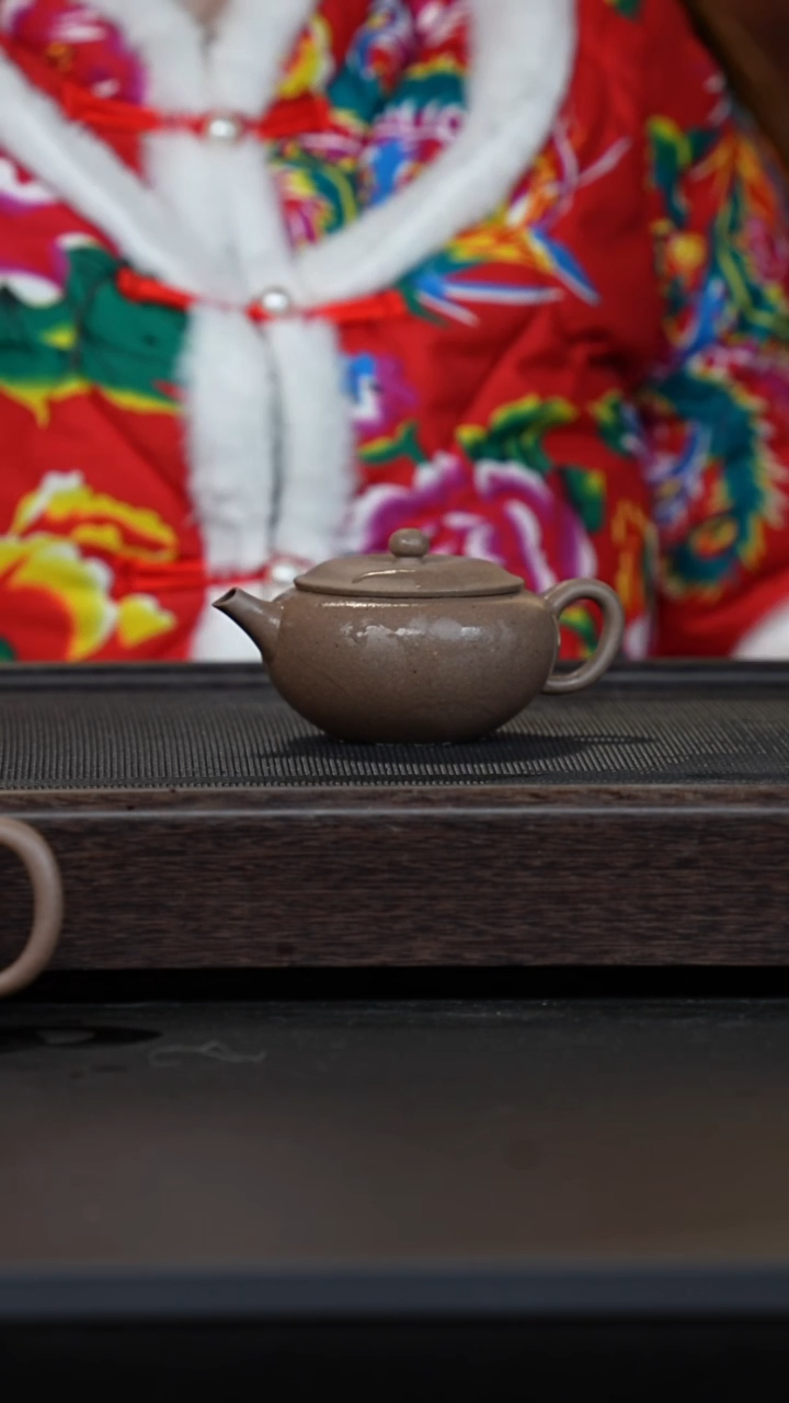 【闪购商品】紫砂茶壶鲨皮青钵盂