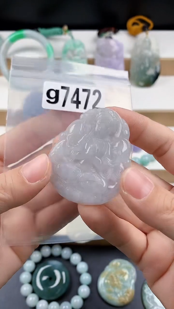 颈饰未镶嵌翡翠天然翡翠吊坠挂件