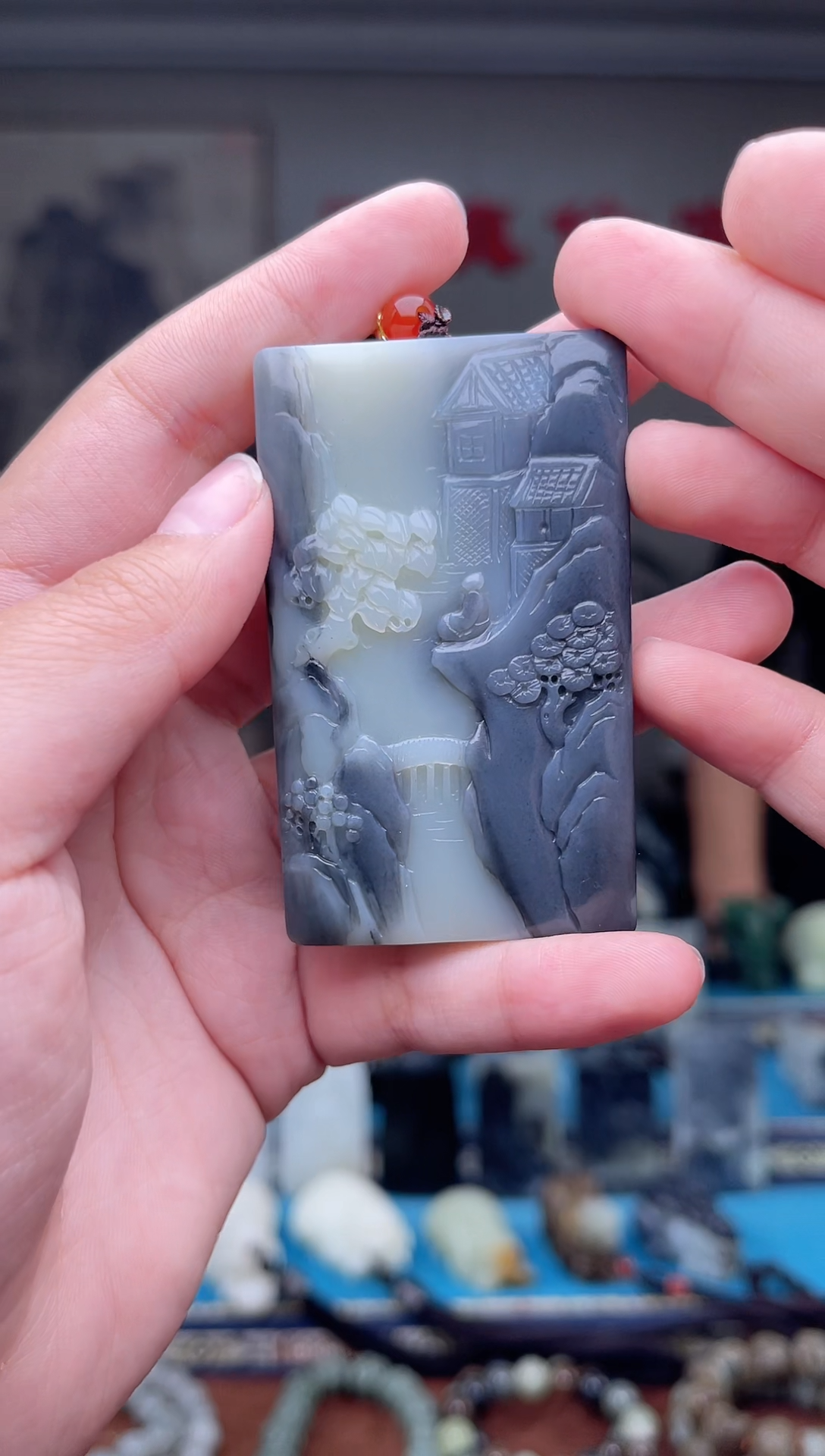 未镶嵌和田玉挂件1