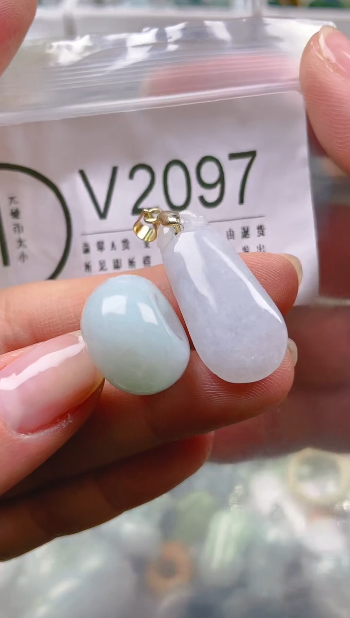 【闪购商品】翡翠颈饰未镶嵌/V/翡翠A货一图一物