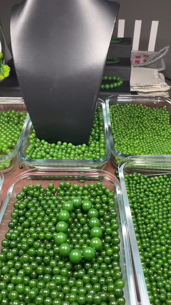 编织品小*儿卡14的54颗菠菜绿