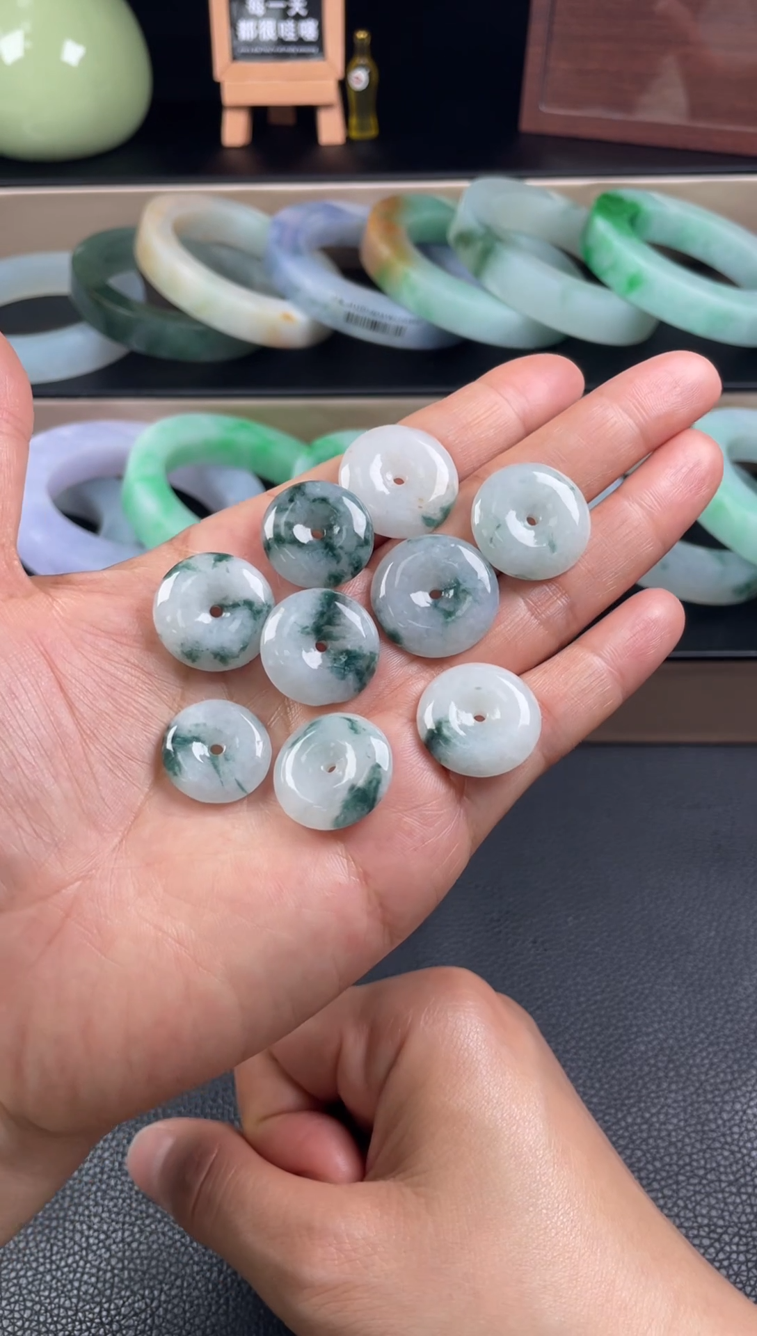未镶嵌挂件翡翠多样发货