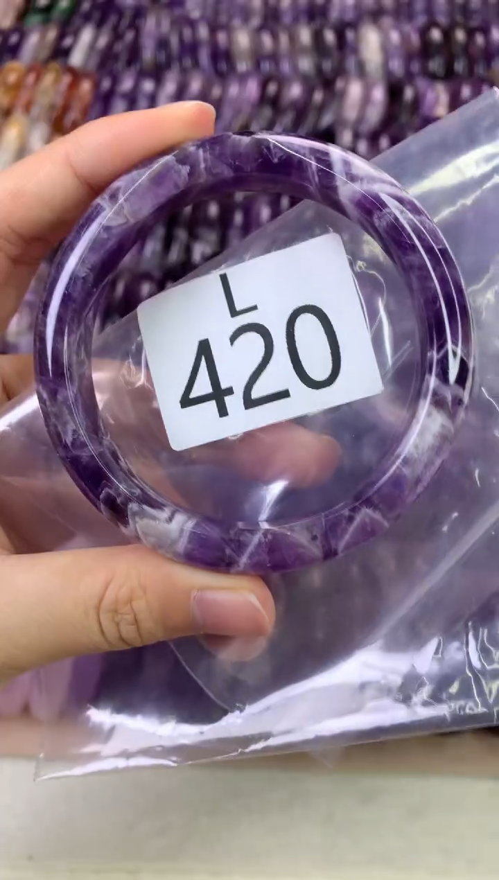 【闪购商品】水晶水晶手镯L未镶嵌420-58