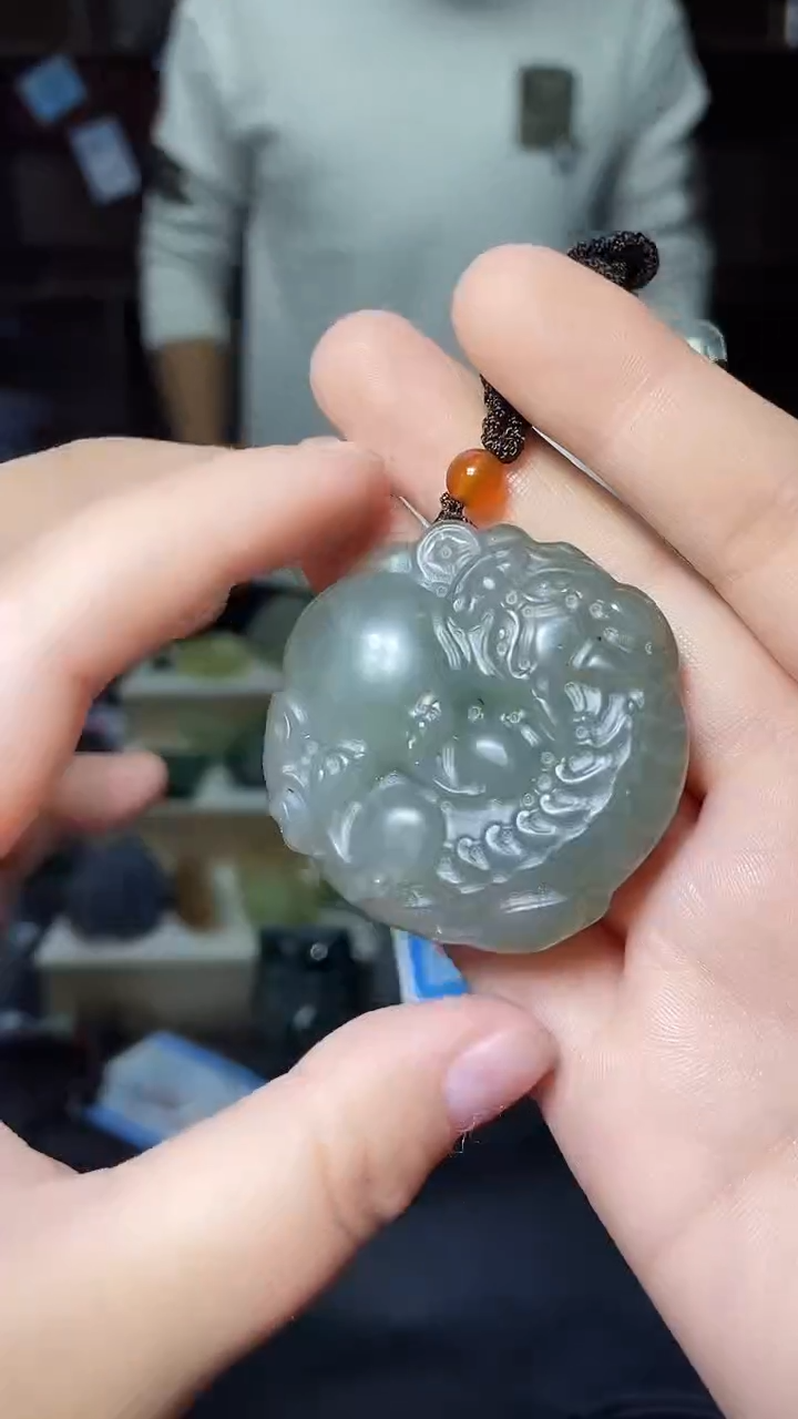 【闪购商品】和田玉（糖玉）颈饰未镶嵌1
