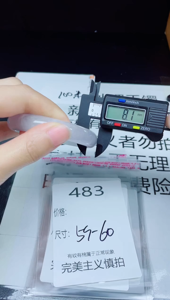 未镶嵌手镯翡翠483