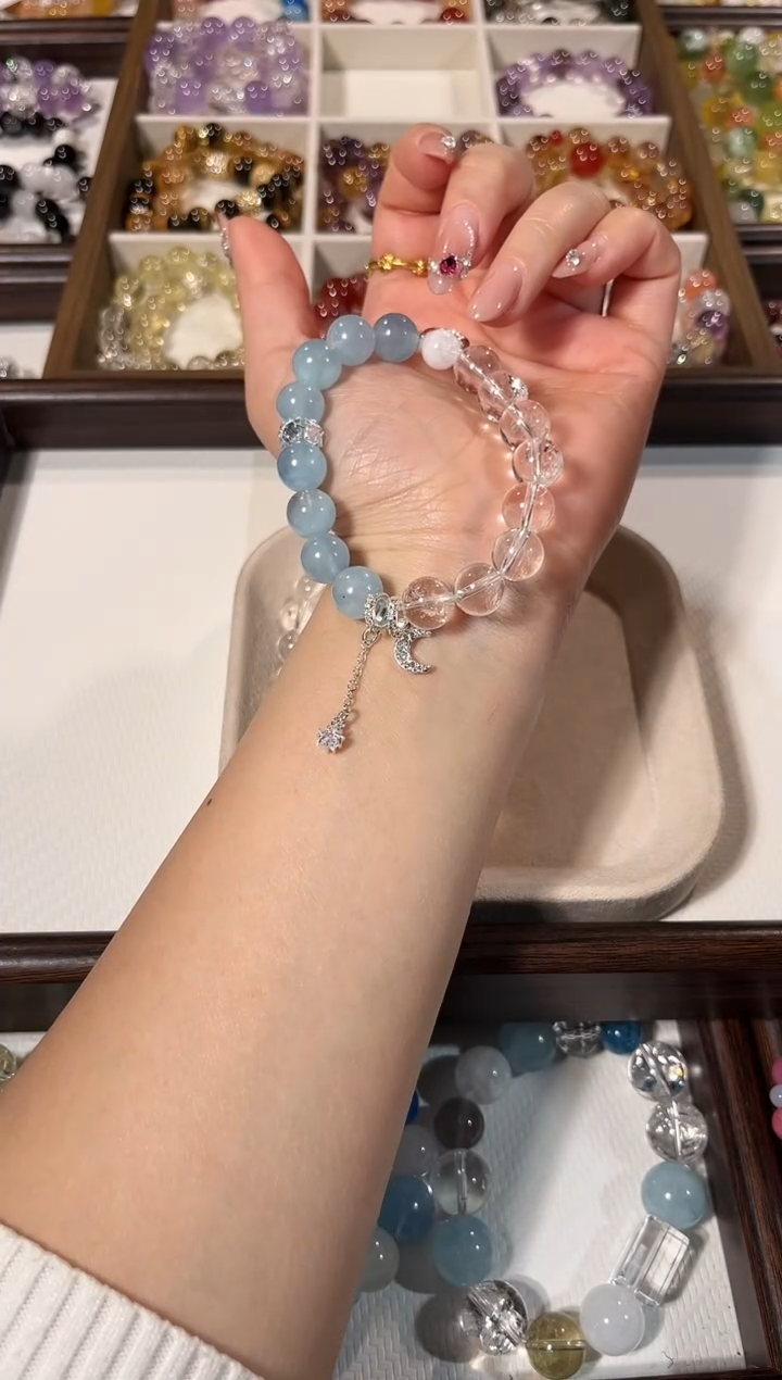 未镶嵌手链水晶01