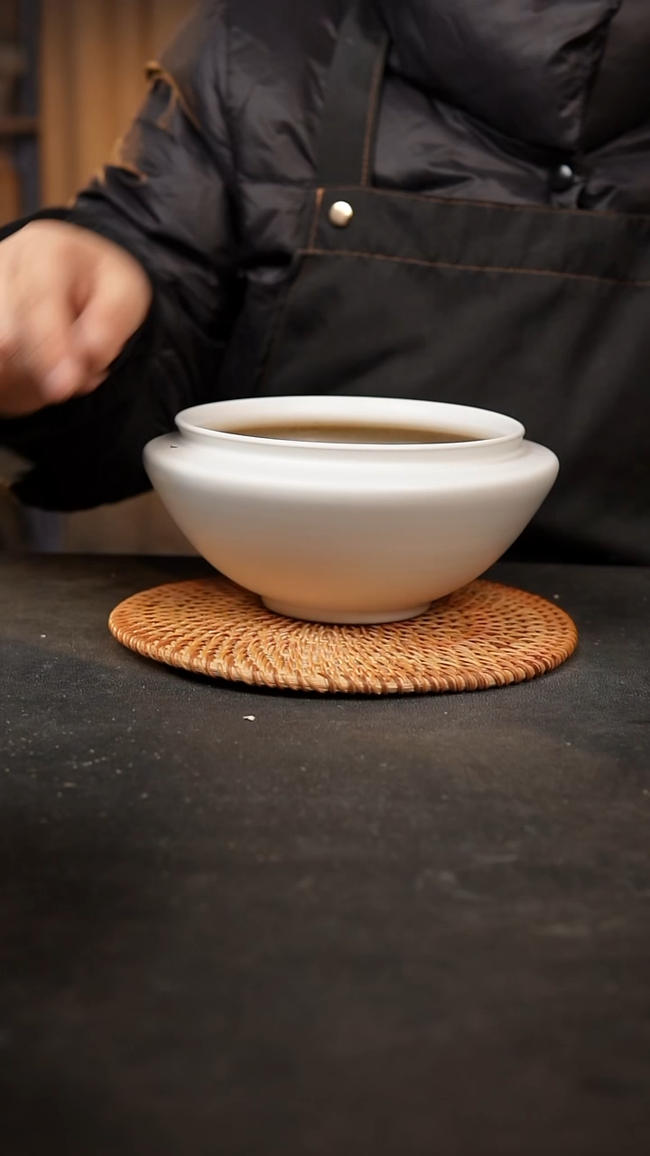 【闪购商品】瓷片 泥泥手工花盆口13高8