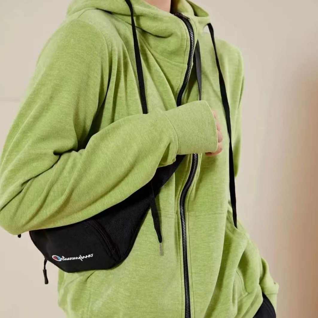 日系手套连帽开衫休闲春秋新款百搭简约显瘦卫衣女62302