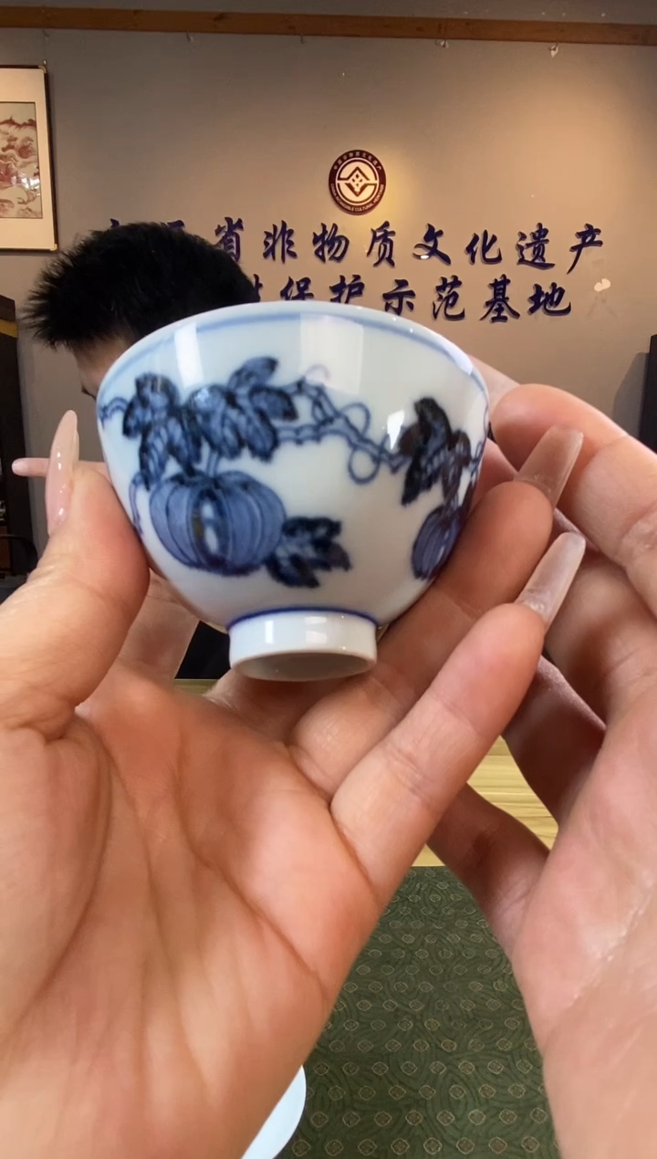 【闪购商品】景德镇青花手工手绘陶瓷