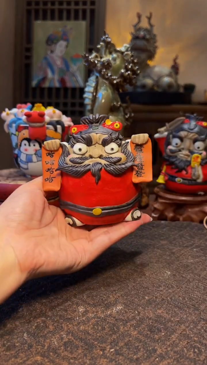 瓷片设计师款手工手作