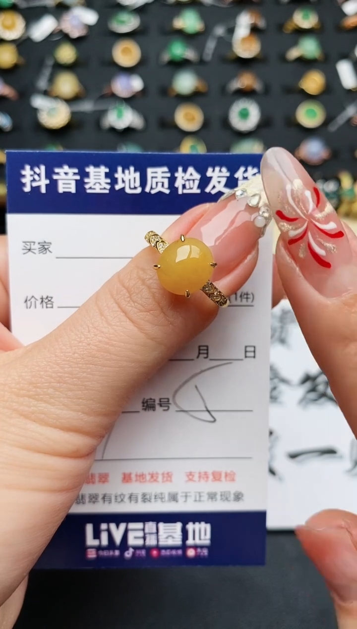 【闪购商品】翡翠戒指银S925镶嵌.........