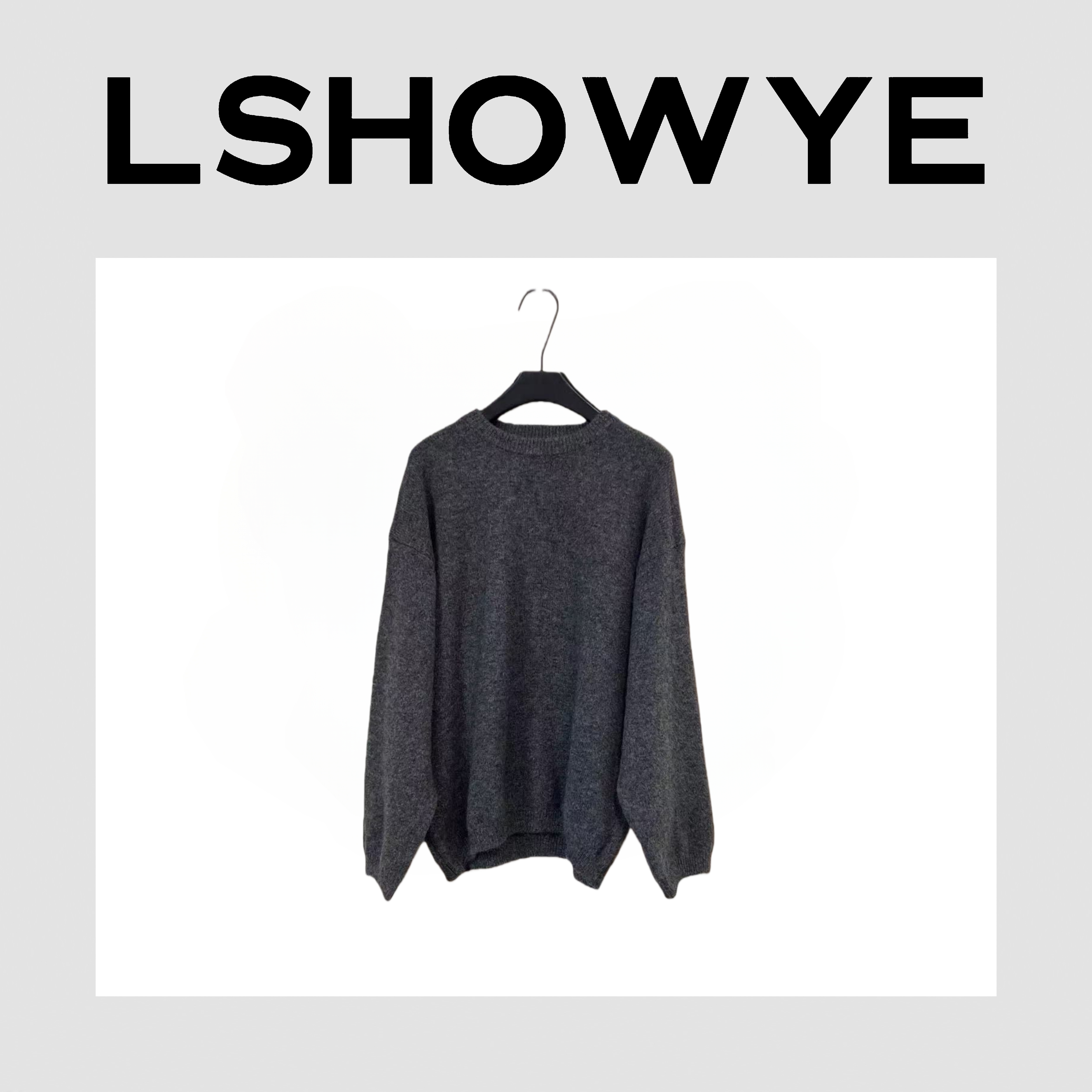 LSHOWYE｜圆领毛衣25H0217