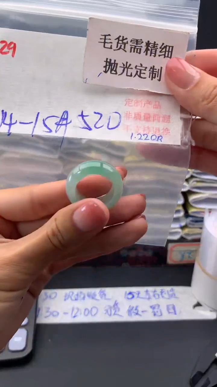 【闪购商品】定制翡翠未镶嵌毛货需精细抛光+多样挂件+520元029