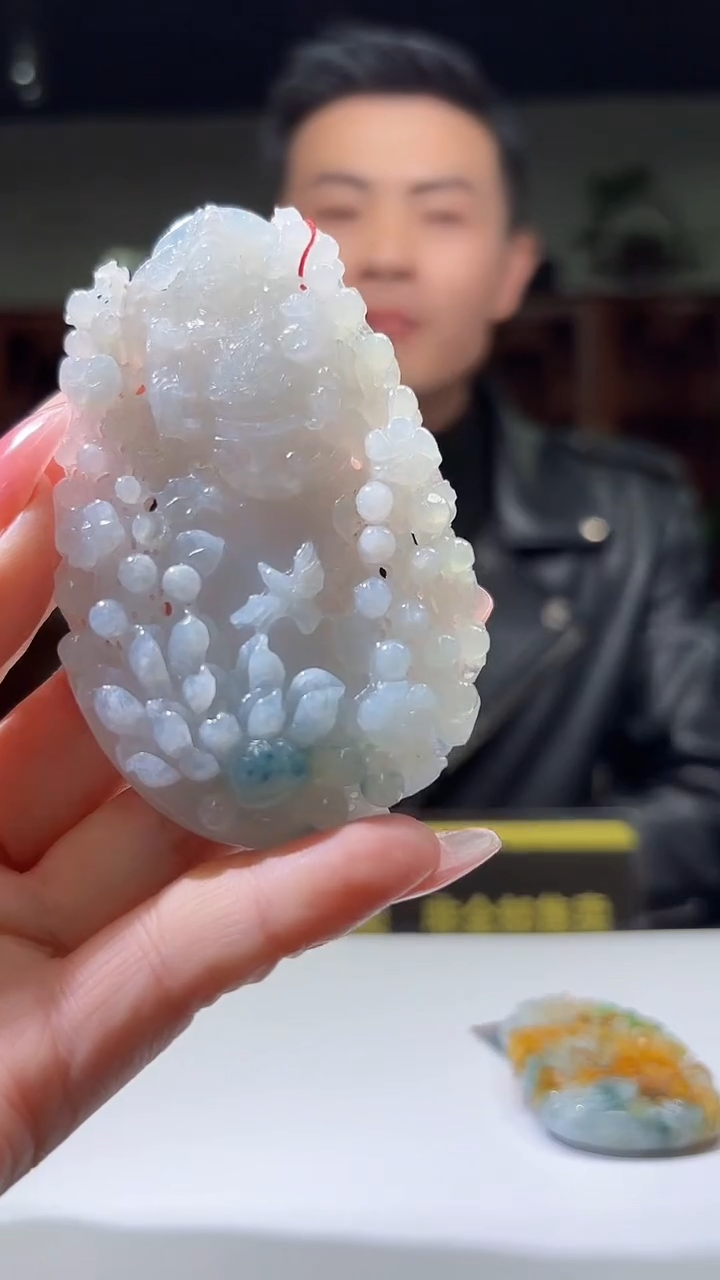 【闪购商品】定制翡翠未镶嵌D/0225/Y/财神