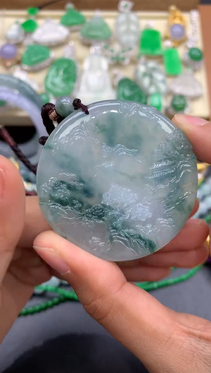 【闪购商品】翡翠颈饰未镶嵌383-中国好珍宝