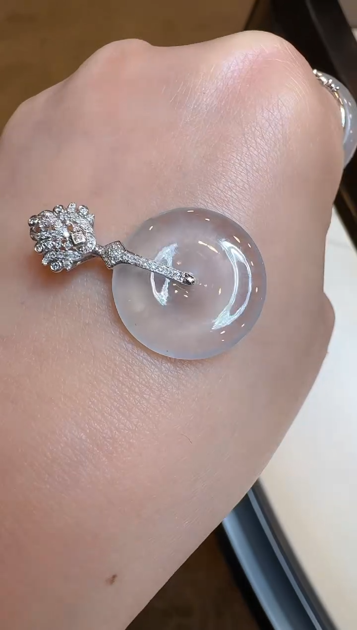 【闪购商品】翡翠吊坠(不含链)18K金镶嵌多样性团购发一件