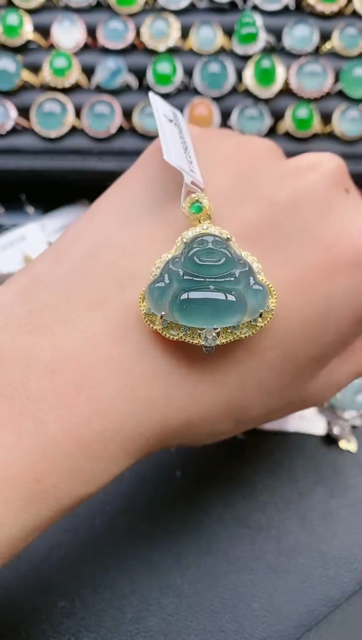 【闪购商品】翡翠戒指银S925镶嵌1111111