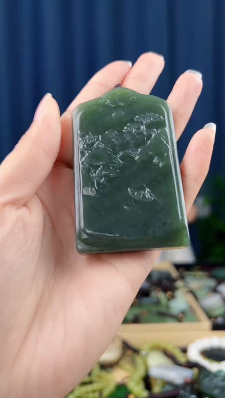 和田玉未镶嵌挂件aa拍一发一，多样性发货