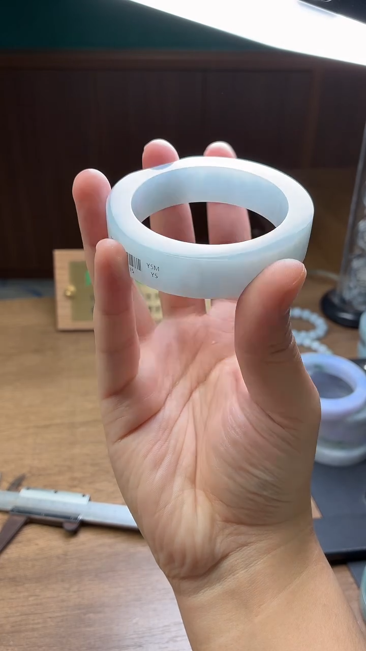未镶嵌手镯定制翡翠真*定制