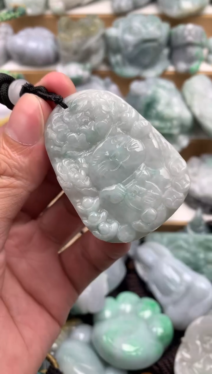 吊坠(不含链)未镶嵌翡翠1