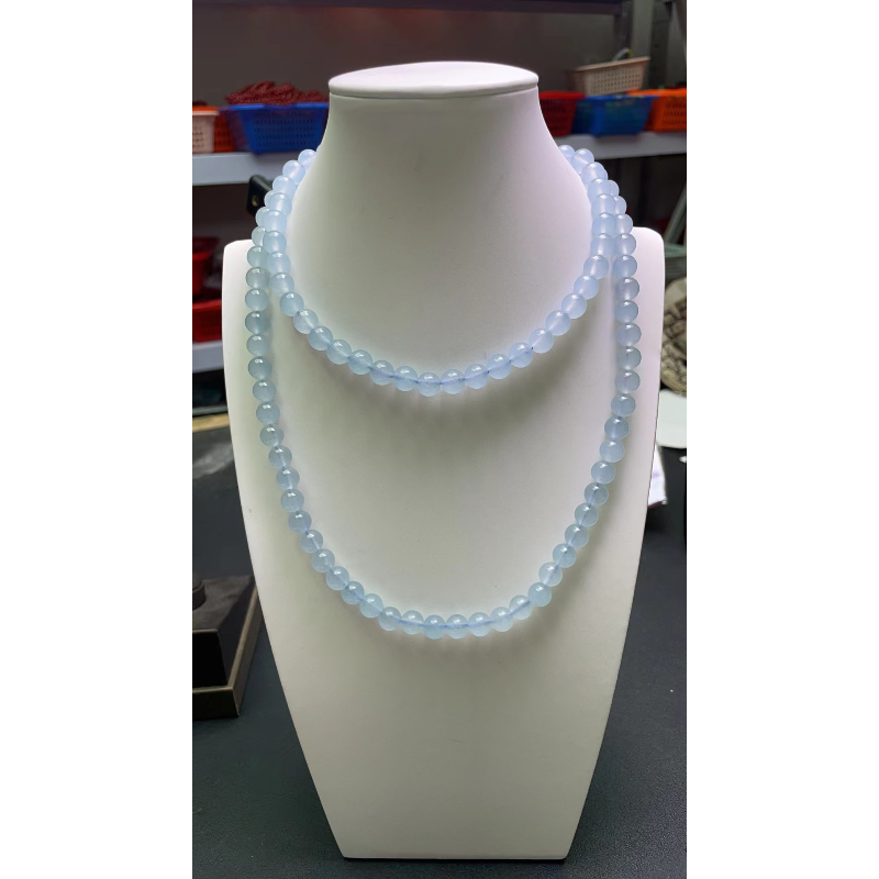 A389蓝冰8mm项链时尚百搭男女款多样发货其一