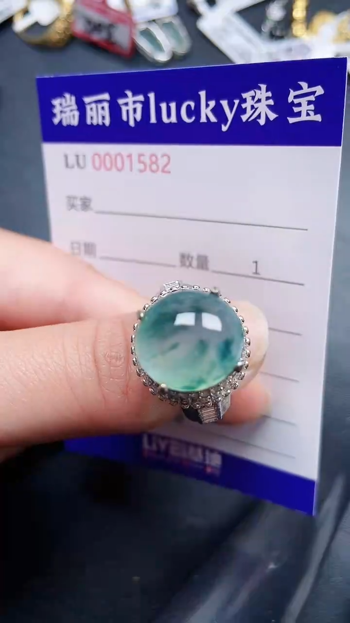 颈饰未镶嵌翡翠1582