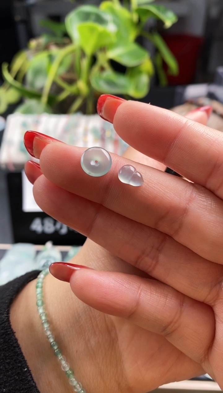 【闪购商品】翡翠散珠平安扣+葫芦