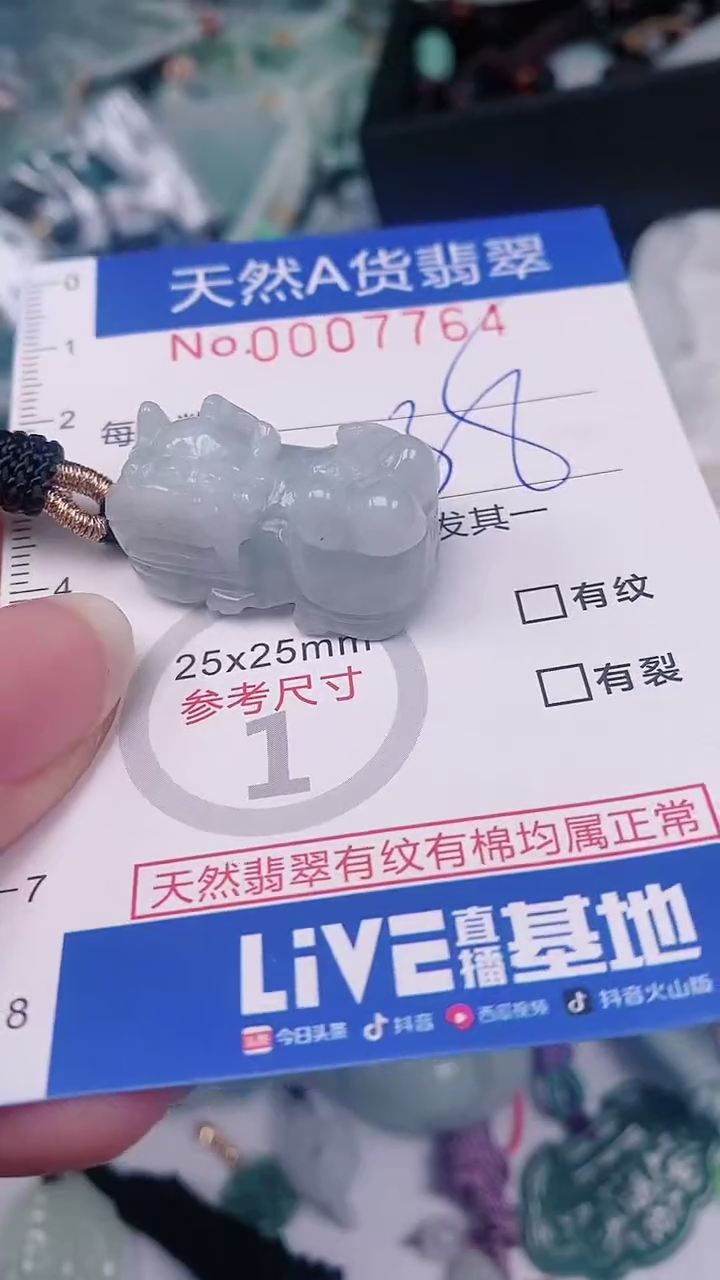 【闪购商品】翡翠颈饰未镶嵌00007764