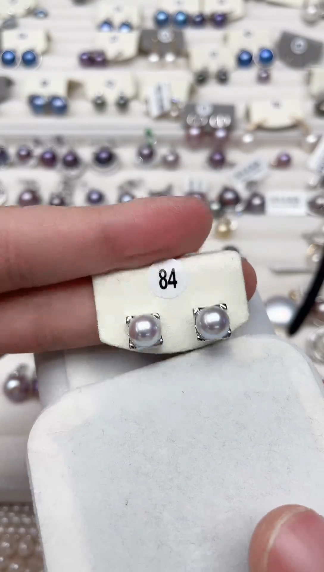 【闪购商品】海水珍珠耳饰银S925镶嵌耳饰