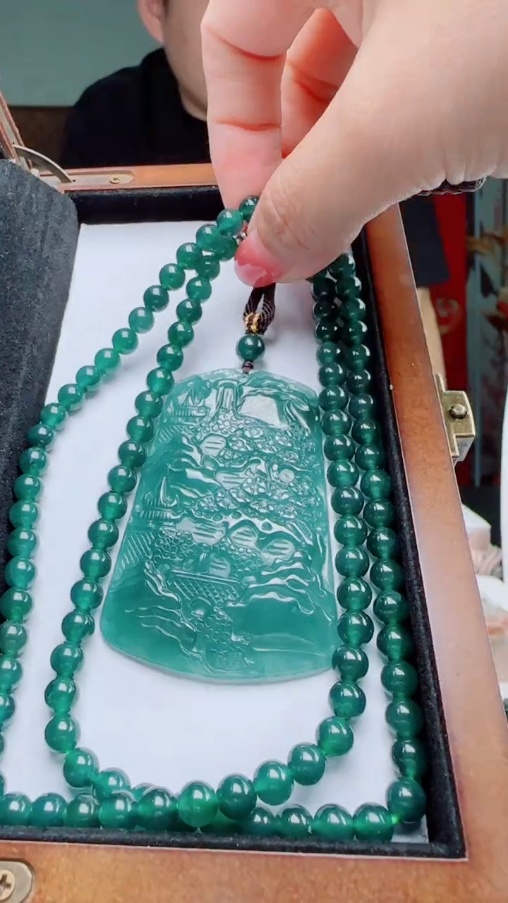 颈饰未镶嵌翡翠多样性发其一79258