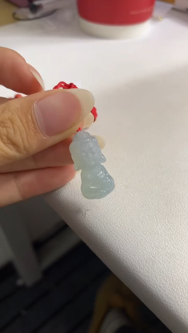 【闪购商品】翡翠颈饰未镶嵌普贤宝宝佛